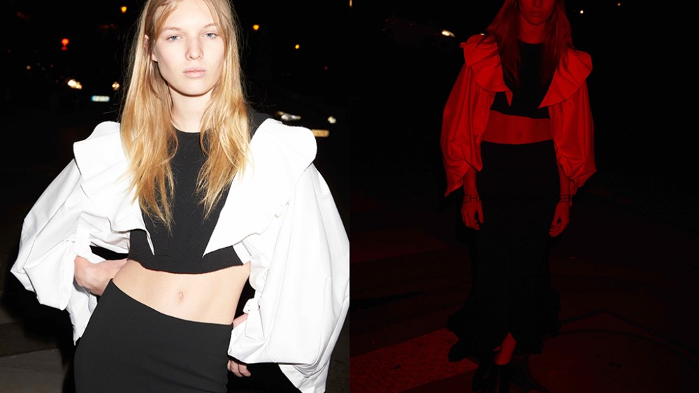 A look from Christopher Esber