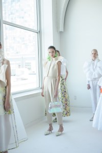 Backstage at Delpozo RTW Spring 2017