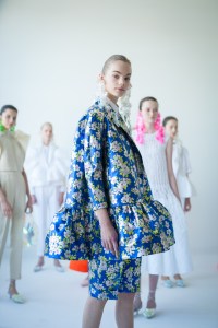 Backstage at Delpozo RTW Spring 2017