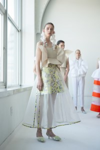 Backstage at Delpozo RTW Spring 2017