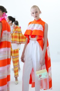 Backstage at Delpozo RTW Spring 2017