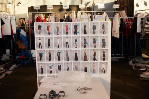 Backstage at Opening Ceremony RTW Fall 2016