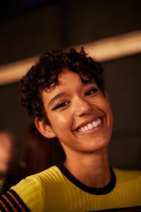 Backstage at Opening Ceremony RTW Fall 2016