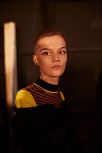 Backstage at Opening Ceremony RTW Fall 2016