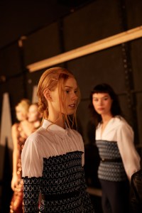 Backstage at Opening Ceremony RTW Fall 2016