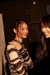 Backstage at Opening Ceremony RTW Fall 2016