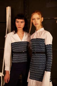 Backstage at Opening Ceremony RTW Fall 2016