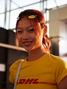 Backstage at Opening Ceremony RTW Fall 2016