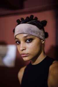 Backstage at Baja East RTW Spring 2017