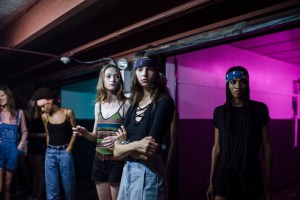 Backstage at Baja East RTW Spring 2017