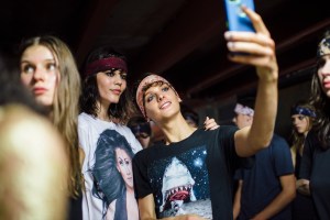 Backstage at Baja East RTW Spring 2017