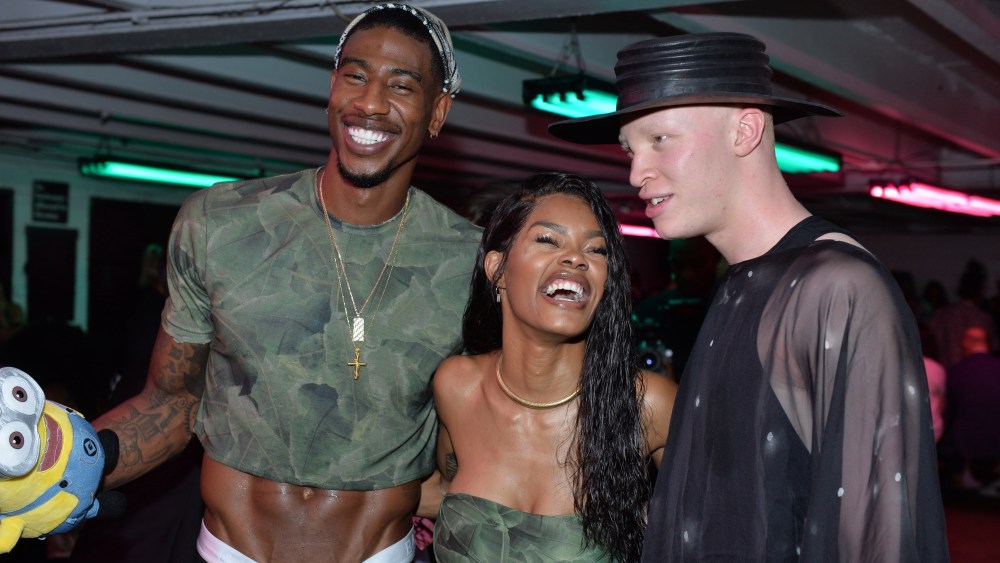 Teyana Taylor, Iman Shumpert and Shaun Ross