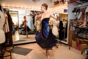 Sara Mearns in a costume by Dries van Noten.