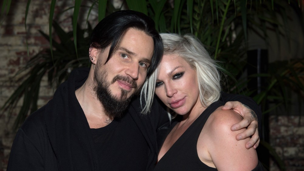 Ben Taverniti and Joyce Bonelli at the Barneys Unravel Dinner