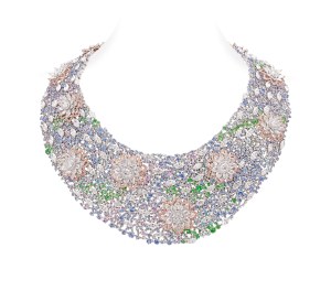 Nirav Modi Water Lily necklace Biennale Paris
