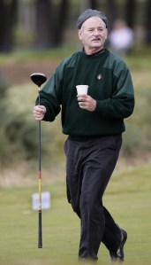 Bill Murray Golf Photo