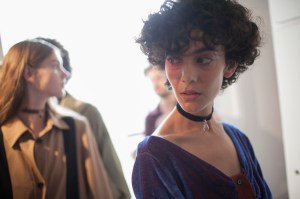 Backstage at Aalto RTW Spring 2017