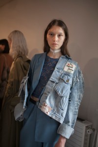 Backstage at Aalto RTW Spring 2017