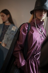 Backstage at Aalto RTW Spring 2017