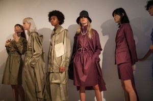 Backstage at Aalto RTW Spring 2017