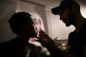 Backstage at Alexis Mabille RTW Spring 2017