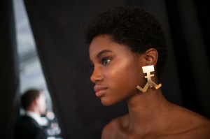 Backstage at Alexis Mabille RTW Spring 2017