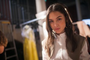 Backstage at Alexis Mabille RTW Spring 2017