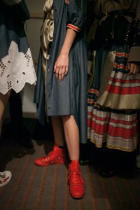 Backstage at Alexis Mabille RTW Spring 2017