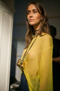 Backstage at Alexis Mabille RTW Spring 2017
