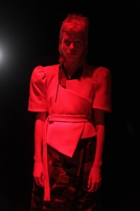 Backstage at Lutz Huelle RTW Spring 2017