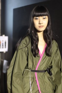 Backstage at Lutz Huelle RTW Spring 2017