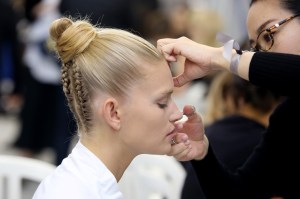 Backstage at Dior RTW Spring 2017