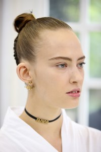 Backstage at Dior RTW Spring 2017