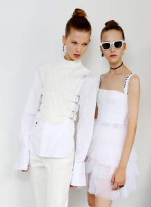 Backstage at Dior RTW Spring 2017