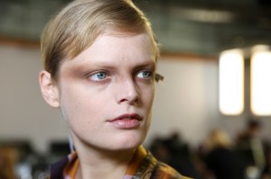Backstage at Dries Van Noten RTW Spring 2017