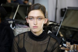 Backstage at Dries Van Noten RTW Spring 2017