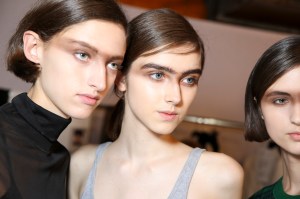 Backstage at Dries Van Noten RTW Spring 2017