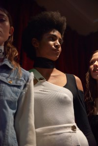 Backstage at Each X Other RTW Spring 2017