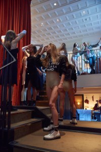 Backstage at Each X Other RTW Spring 2017