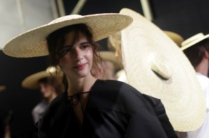 Backstage at Jacquemus RTW Spring 2017