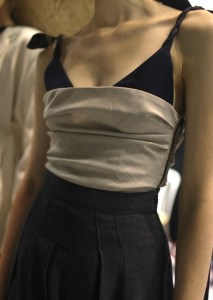 Backstage at Jacquemus RTW Spring 2017