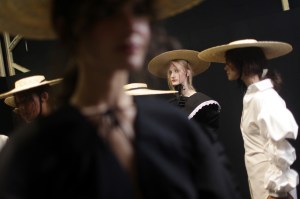 Backstage at Jacquemus RTW Spring 2017