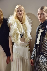 Backstage at Lanvin RTW Spring 2017