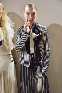 Backstage at Lanvin RTW Spring 2017