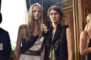 Backstage at Lanvin RTW Spring 2017
