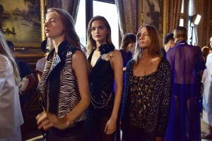 Backstage at Lanvin RTW Spring 2017