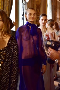 Backstage at Lanvin RTW Spring 2017