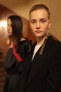 Backstage at Off-White RTW Spring 2017