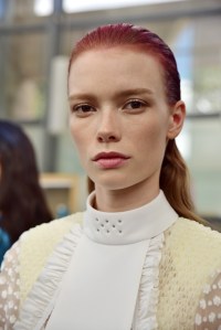 Backstage at Paco Rabanne RTW Spring 2017