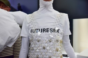 Backstage at Paco Rabanne RTW Spring 2017